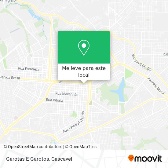 Garotas E Garotos mapa