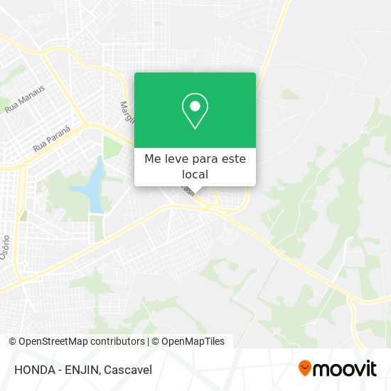HONDA - ENJIN mapa