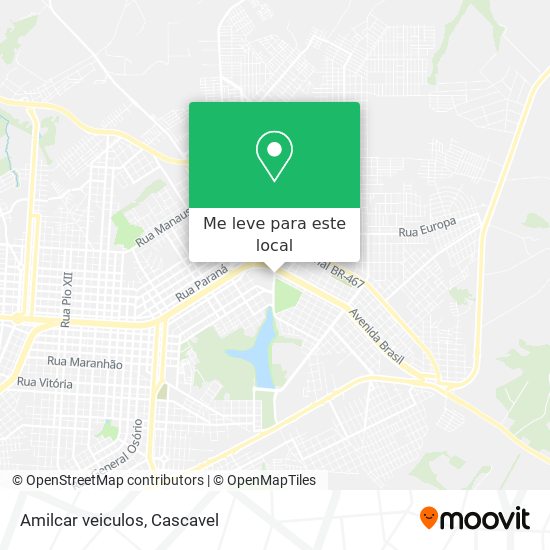Amilcar veiculos mapa