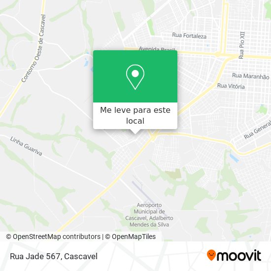 Rua Jade 567 mapa