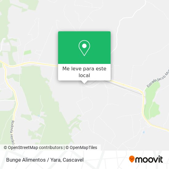 Bunge Alimentos / Yara mapa