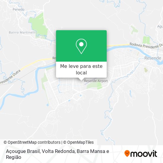 Açougue Brasil mapa