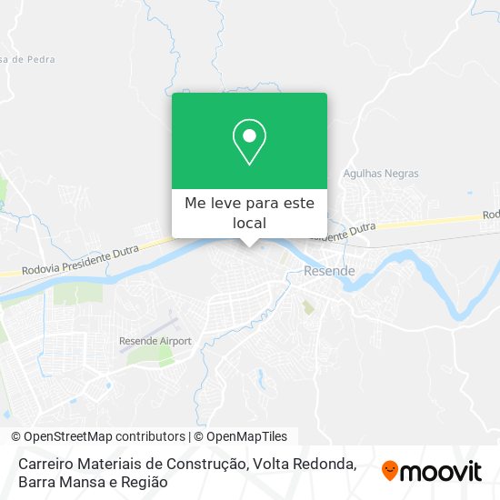 Carreiro Materiais de Construção mapa