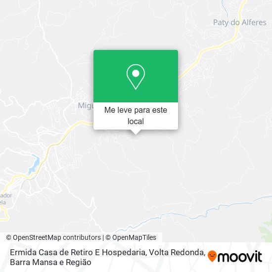 Ermida Casa de Retiro E Hospedaria mapa