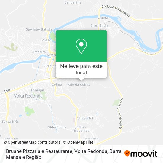 Bruane Pizzaria e Restaurante mapa