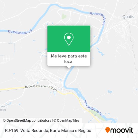 RJ-159 mapa