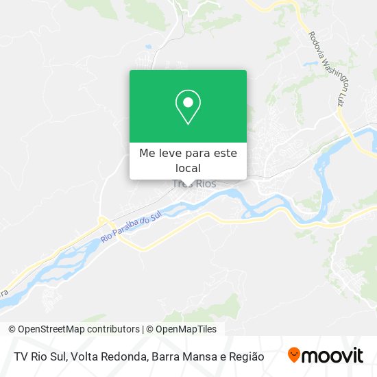 TV Rio Sul mapa
