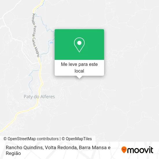 Rancho Quindins mapa