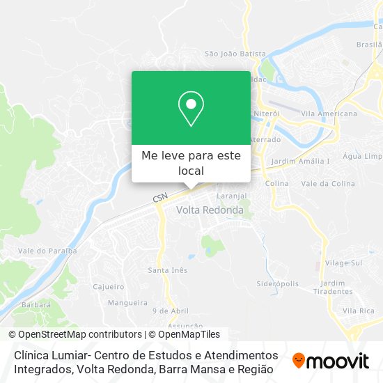 Clínica Lumiar- Centro de Estudos e Atendimentos Integrados mapa