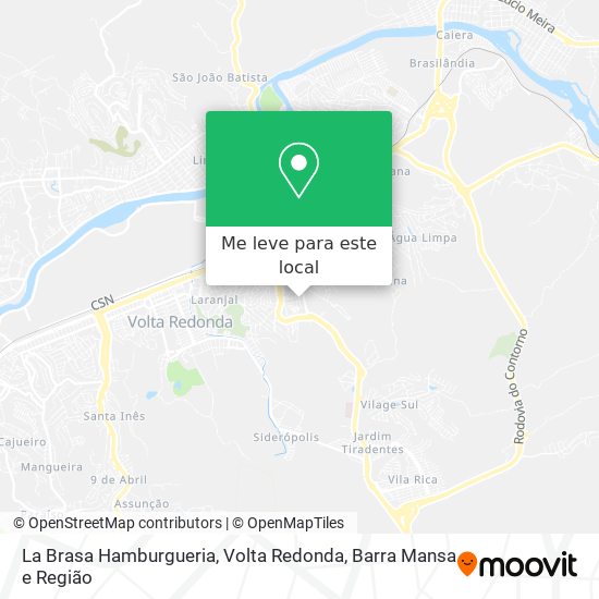 La Brasa Hamburgueria mapa