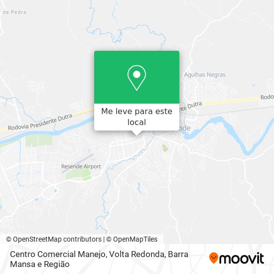 Centro Comercial Manejo mapa