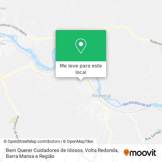 Bem Querer Cuidadores de Idosos mapa
