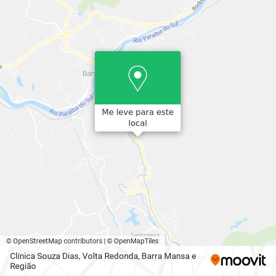 Clínica Souza Dias mapa