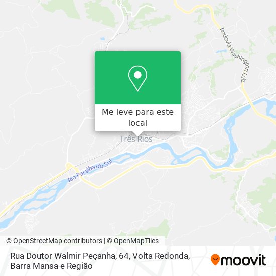 Rua Doutor Walmir Peçanha, 64 mapa
