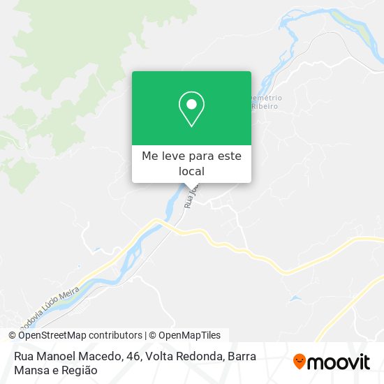 Rua Manoel Macedo, 46 mapa