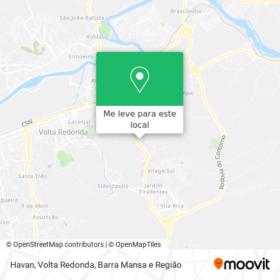 Havan mapa