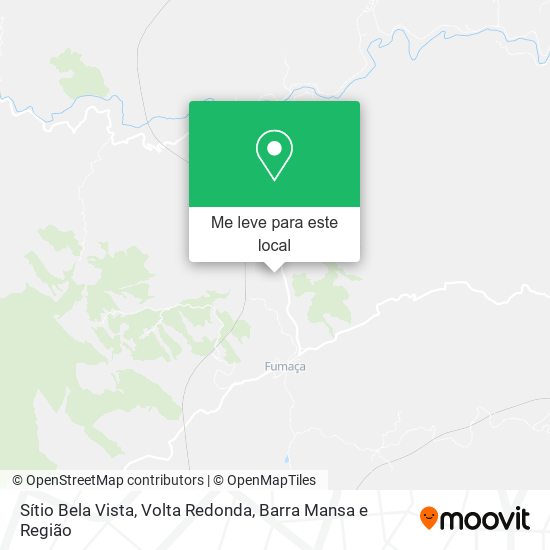 Sítio Bela Vista mapa