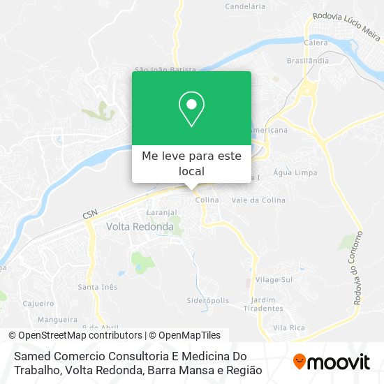 Samed Comercio Consultoria E Medicina Do Trabalho mapa