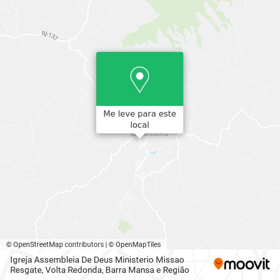 Igreja Assembleia De Deus Ministerio Missao Resgate mapa