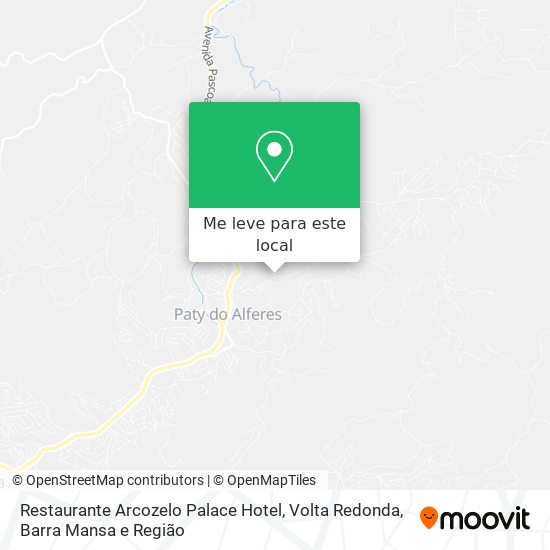 Restaurante Arcozelo Palace Hotel mapa