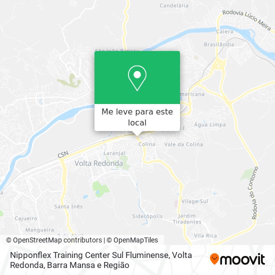 Nipponflex Training Center Sul Fluminense mapa