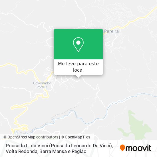 Pousada L. da Vinci (Pousada Leonardo Da Vinci) mapa