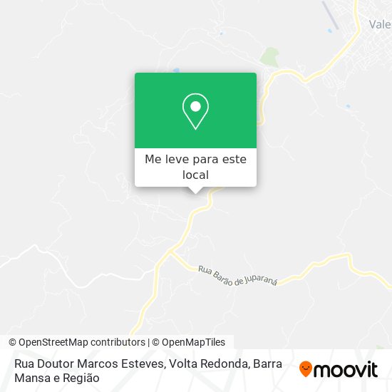 Rua Doutor Marcos Esteves mapa