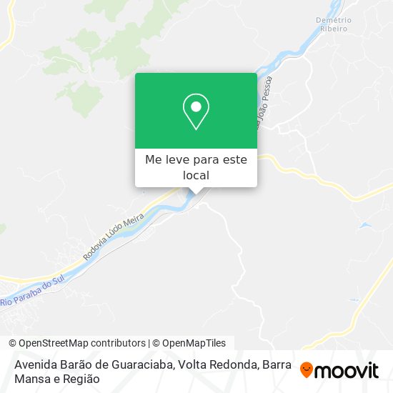 Avenida Barão de Guaraciaba mapa
