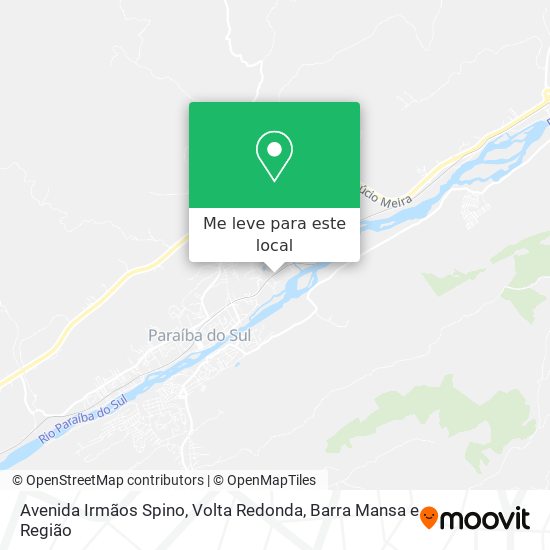 Avenida Irmãos Spino mapa