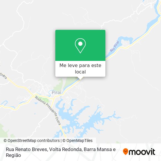 Rua Renato Breves mapa