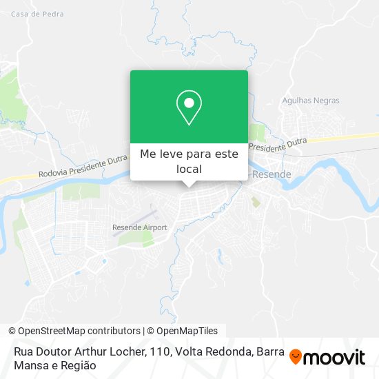 Rua Doutor Arthur Locher, 110 mapa