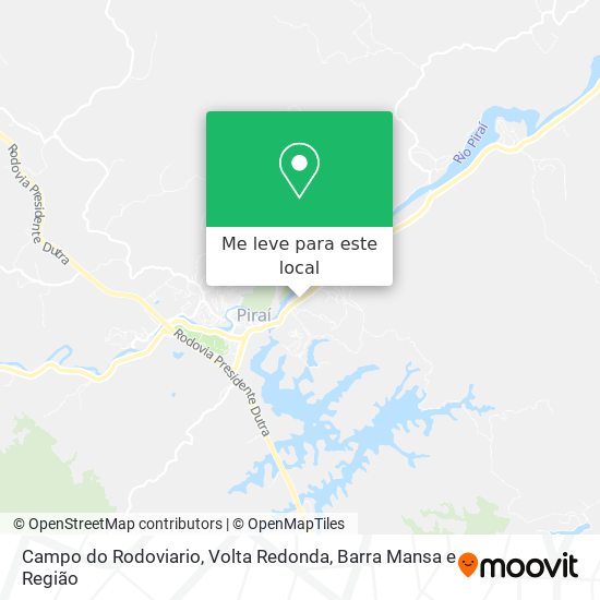 Campo do Rodoviario mapa
