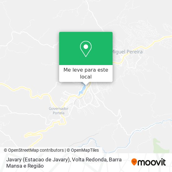 Javary (Estacao de Javary) mapa