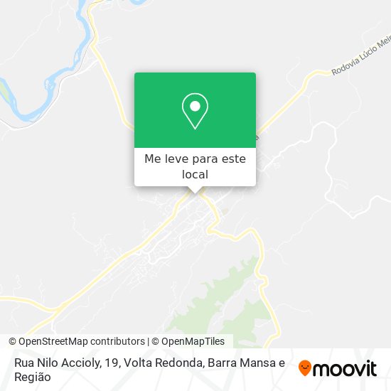 Rua Nilo Accioly, 19 mapa