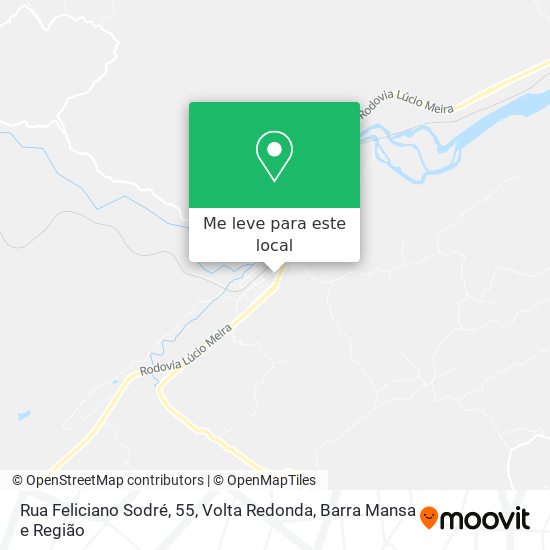 Rua Feliciano Sodré, 55 mapa