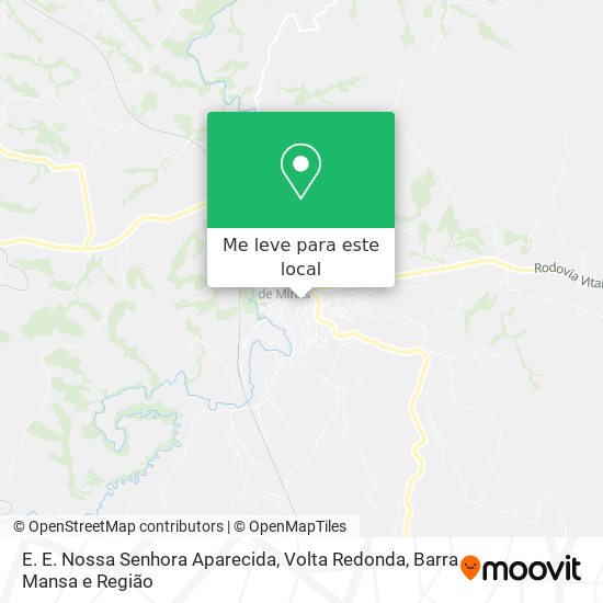 E. E. Nossa Senhora Aparecida mapa