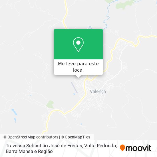 Travessa Sebastião José de Freitas mapa