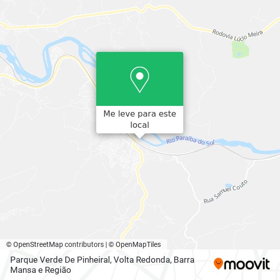 Parque Verde De Pinheiral mapa
