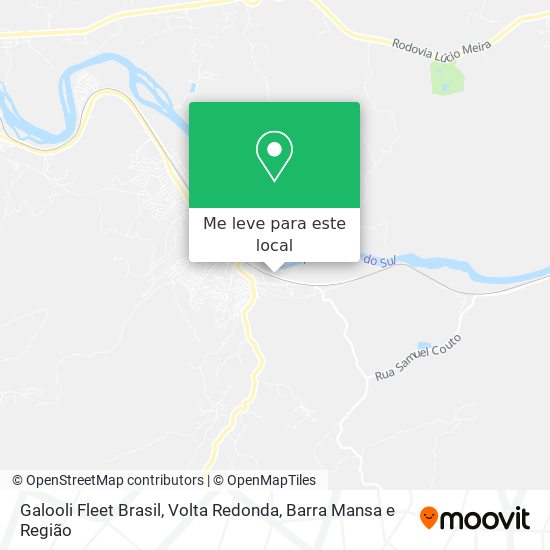 Galooli Fleet Brasil mapa
