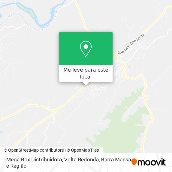 Mega Box Distribuidora mapa