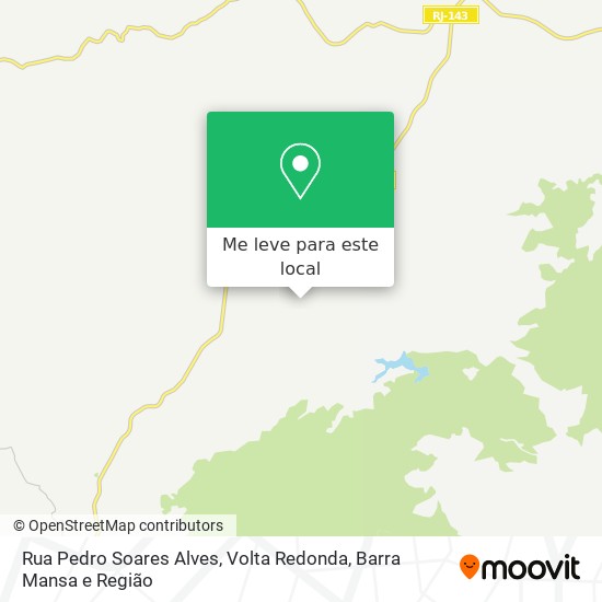 Rua Pedro Soares Alves mapa