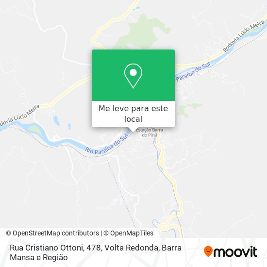 Rua Cristiano Ottoni, 478 mapa