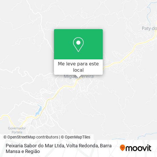 Peixaria Sabor do Mar Ltda mapa