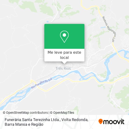 Funerária Santa Terezinha Ltda. mapa