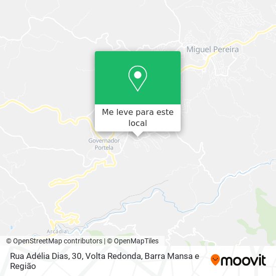 Rua Adélia Dias, 30 mapa