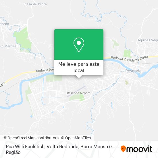 Rua Willi Faulstich mapa