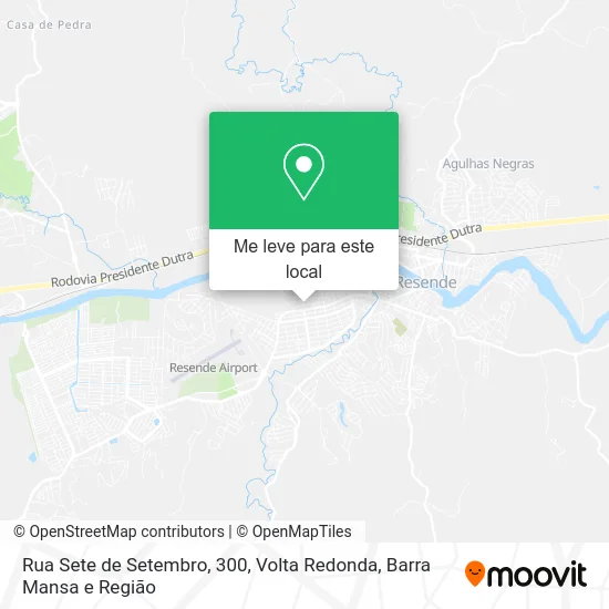 Rua Sete de Setembro, 300 mapa