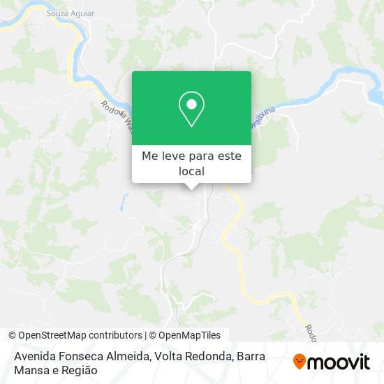 Avenida Fonseca Almeida mapa