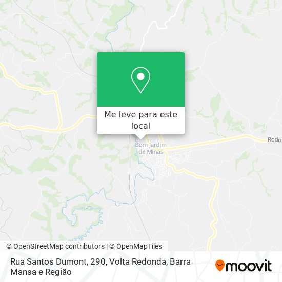 Rua Santos Dumont, 290 mapa