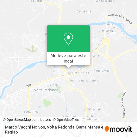 Marco Vacchi Noivos mapa